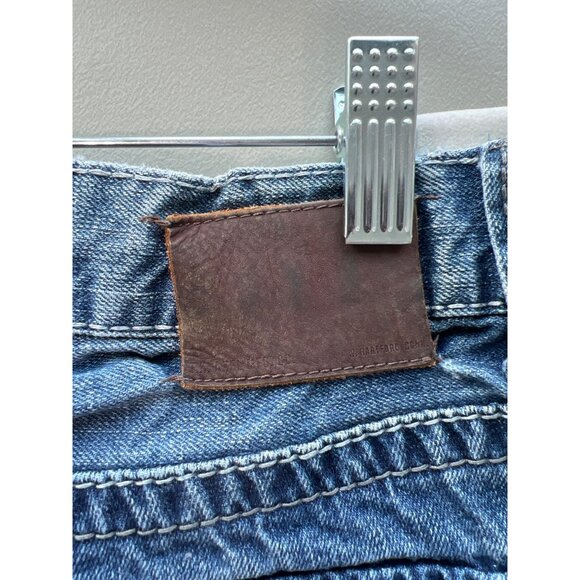 TK Axel Wolcott Jeans Size 34x32 Vintage Boot Cut Blue Medium Wash Western Rodeo - Picture 4 of 12